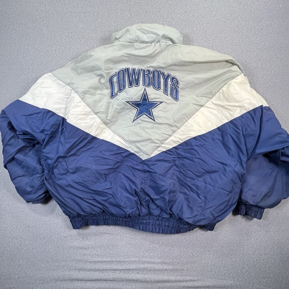 Vintage Dallas Cowboys Jacket Adult Size XLarge Quilted Locker Line 90s